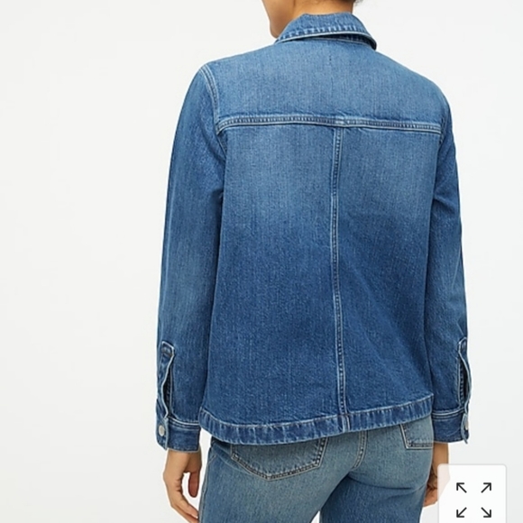 J Crew Denim Chore Jacket - Picture 2 of 6